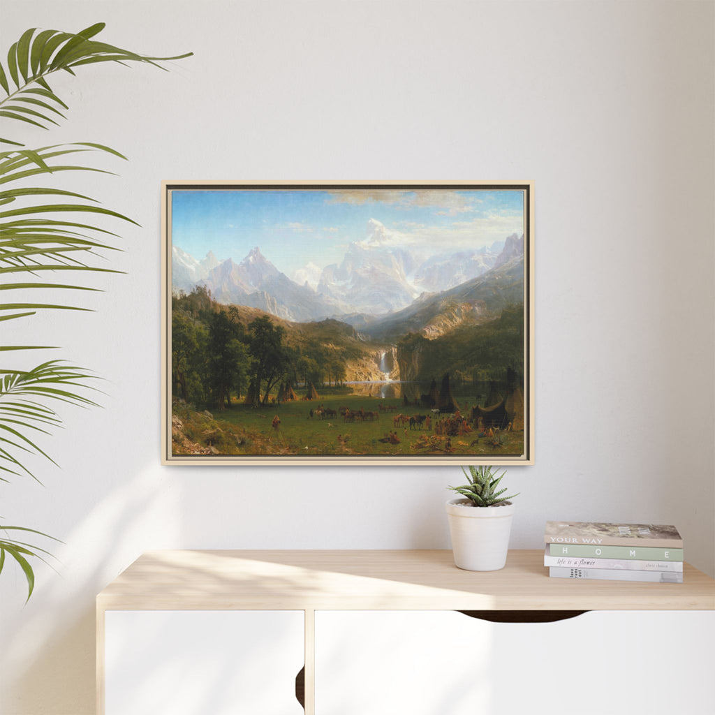 Matte Canvas, Framed (Multi-color)