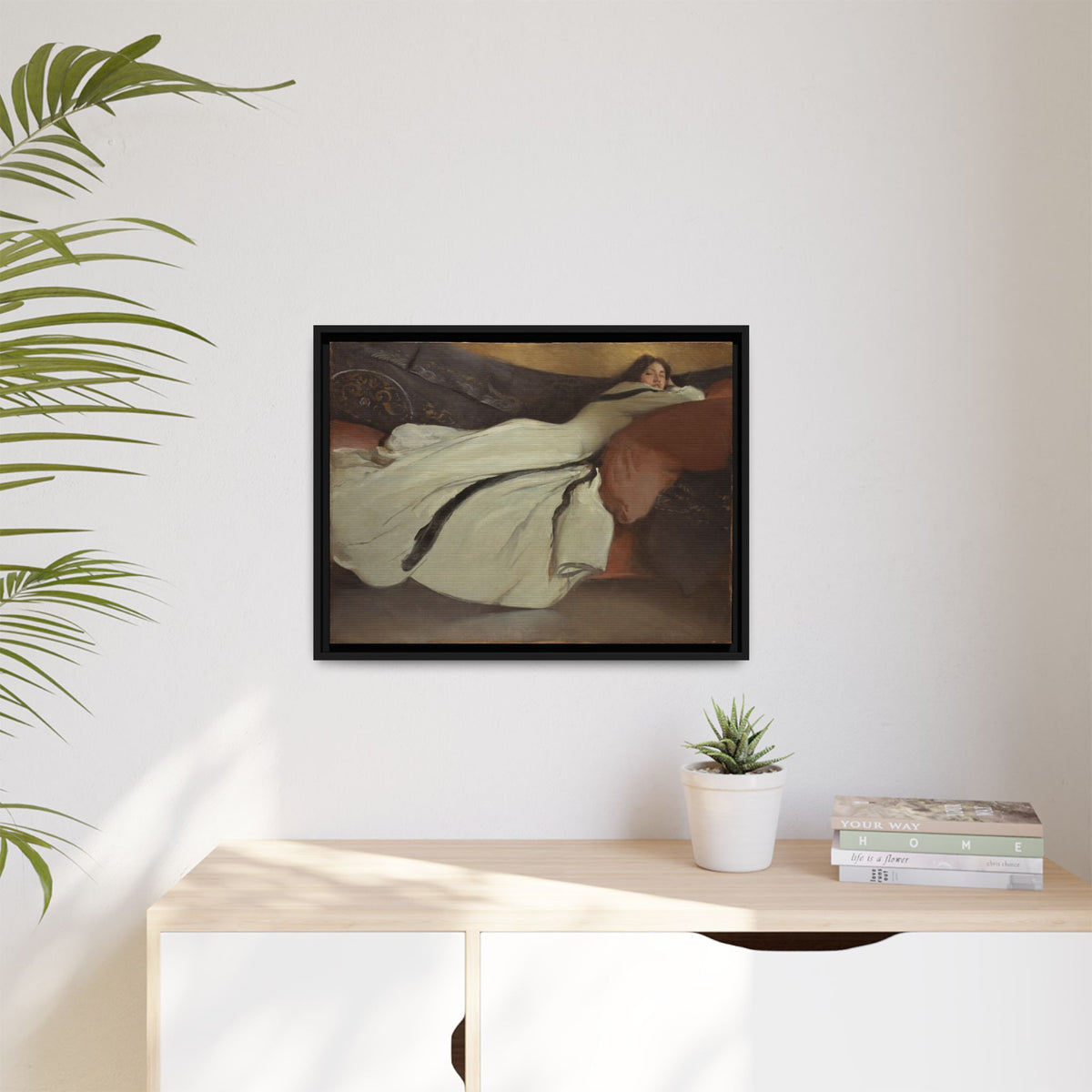 Matte Canvas, Framed (Multi-color)