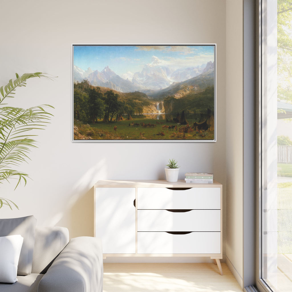 Matte Canvas, Framed (Multi-color)