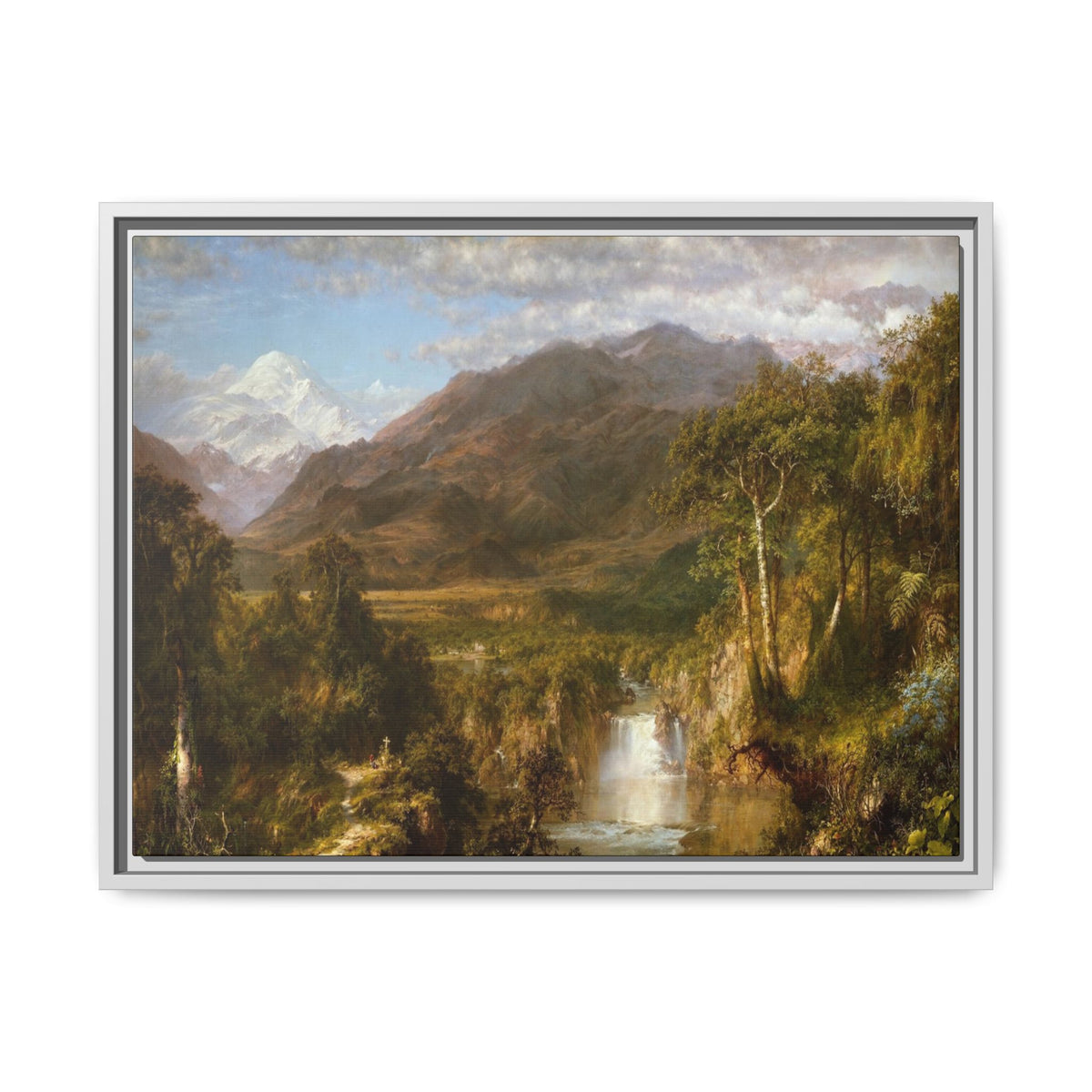Matte Canvas, Framed (Multi-color)