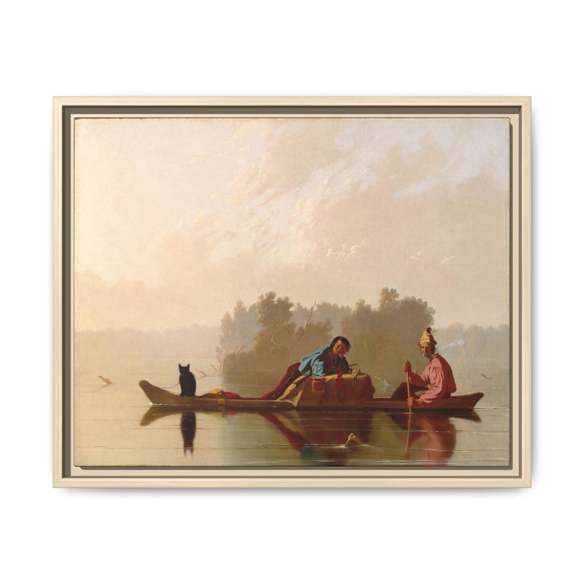 Matte Canvas, Framed (Multi-color)