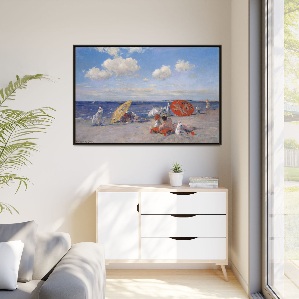 Matte Canvas, Framed (Multi-color)