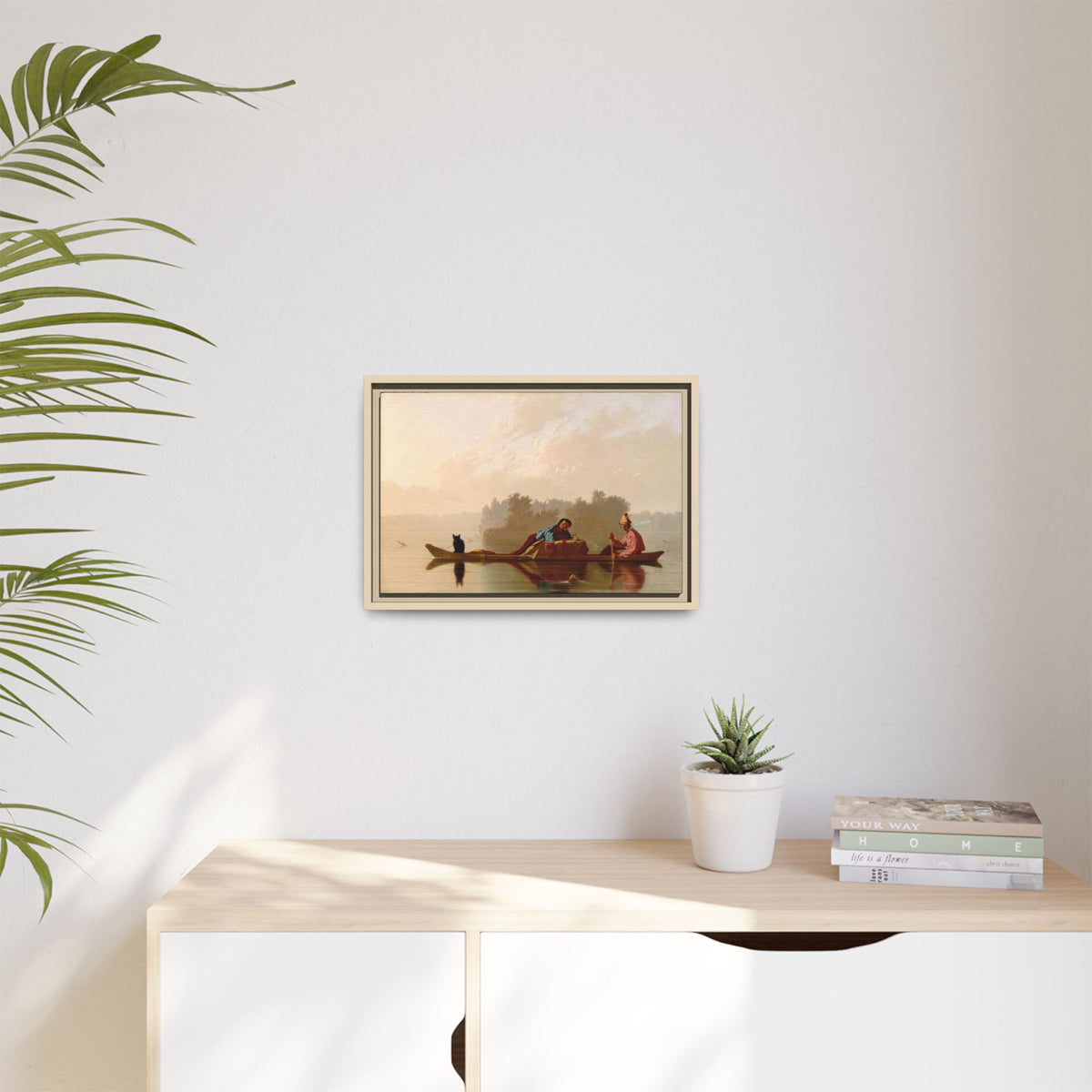 Matte Canvas, Framed (Multi-color)