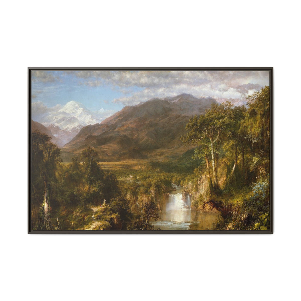 Matte Canvas, Framed (Multi-color)