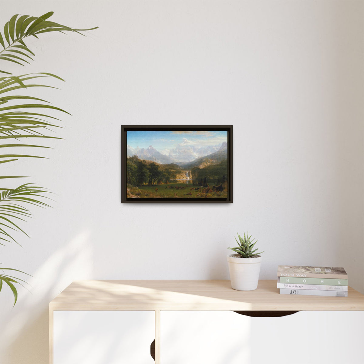 Matte Canvas, Framed (Multi-color)