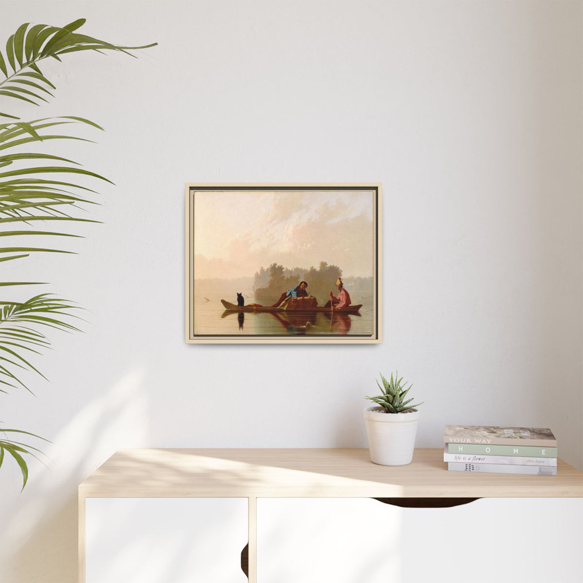 Matte Canvas, Framed (Multi-color)