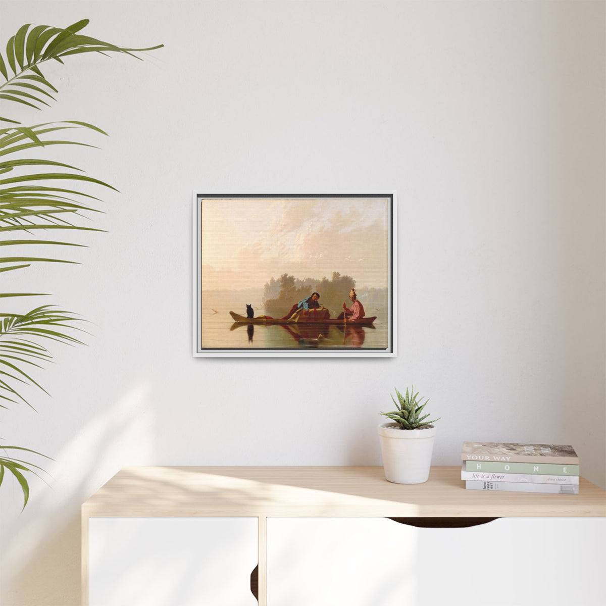 Matte Canvas, Framed (Multi-color)