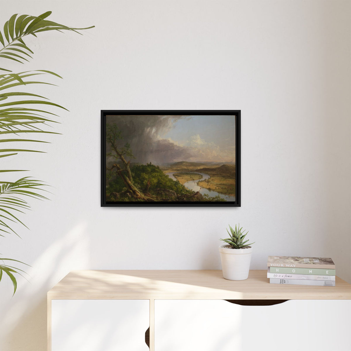Matte Canvas, Framed (Multi-color)