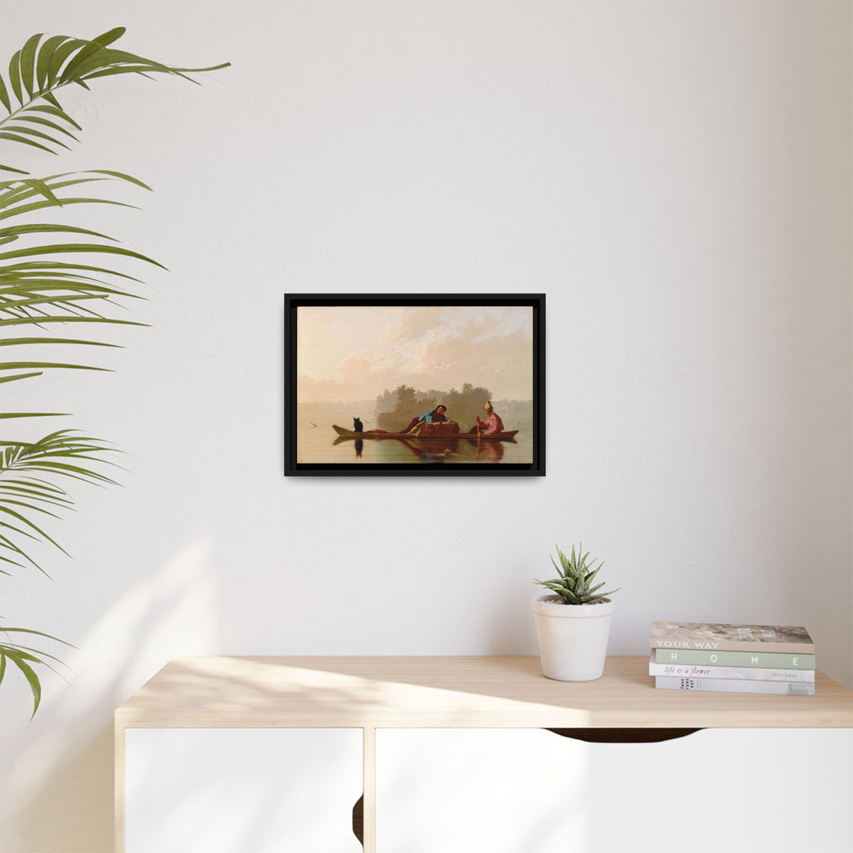 Matte Canvas, Framed (Multi-color)