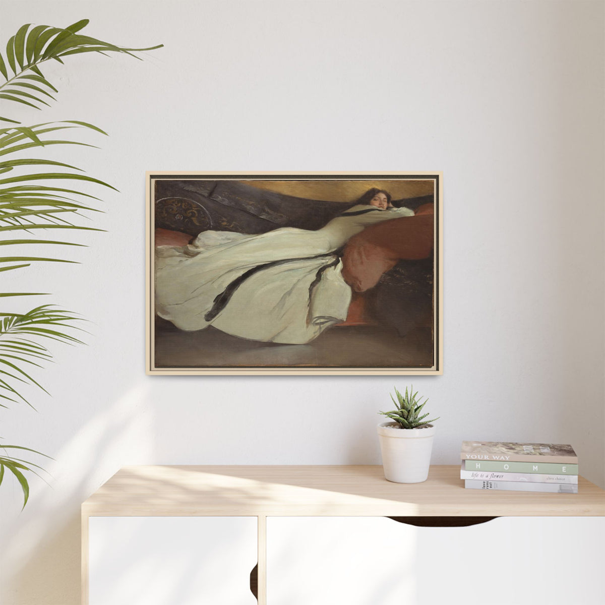 Matte Canvas, Framed (Multi-color)