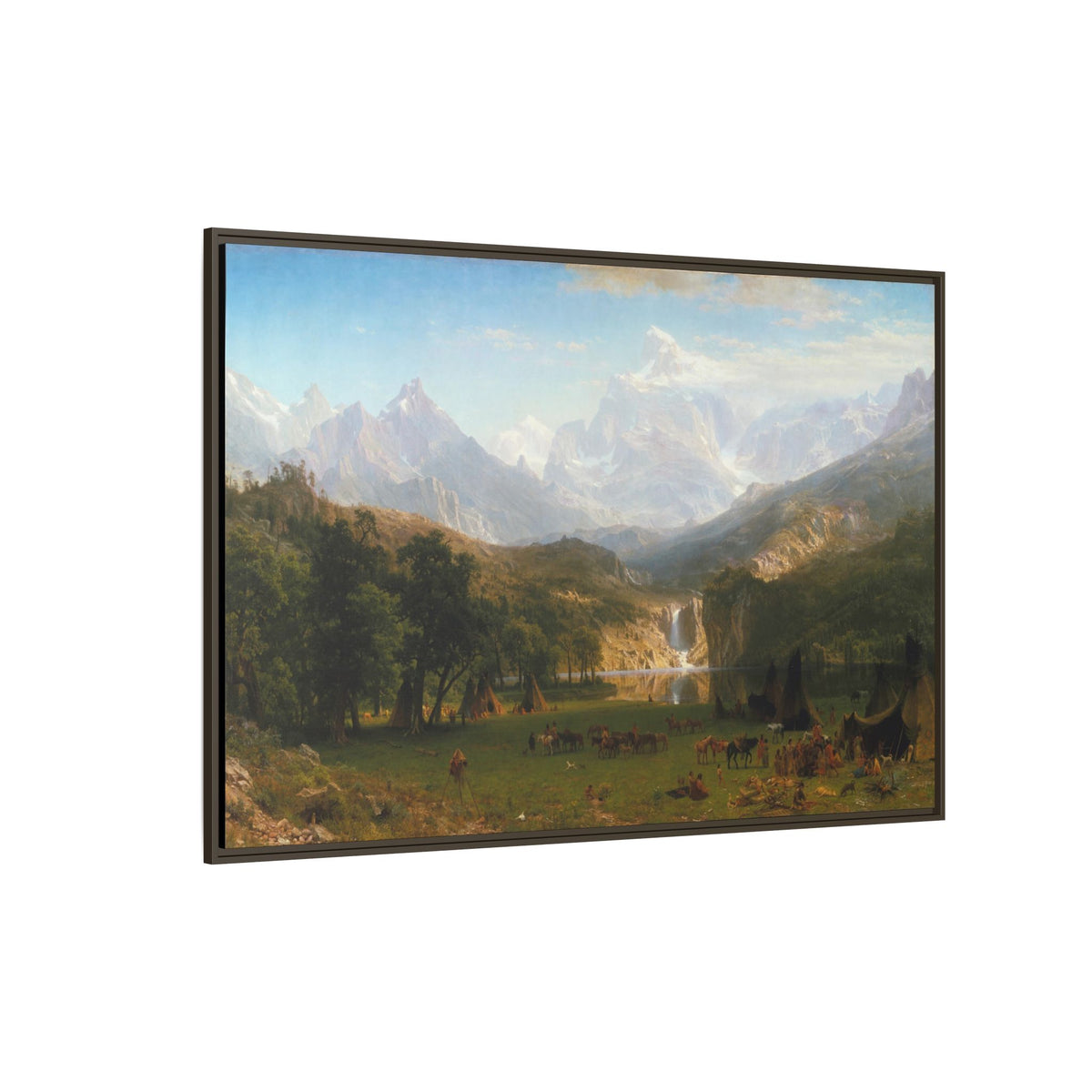 Matte Canvas, Framed (Multi-color)