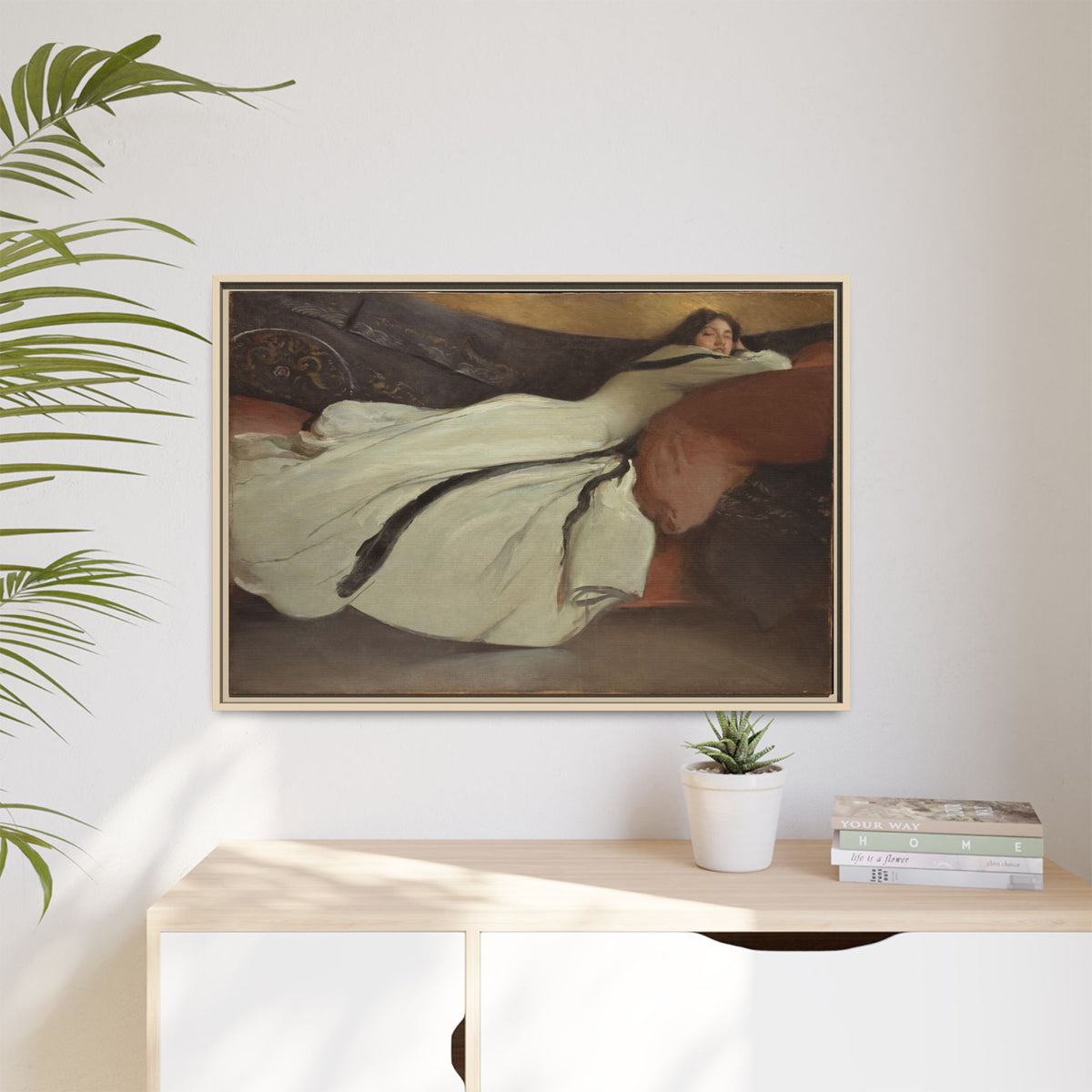 Matte Canvas, Framed (Multi-color)