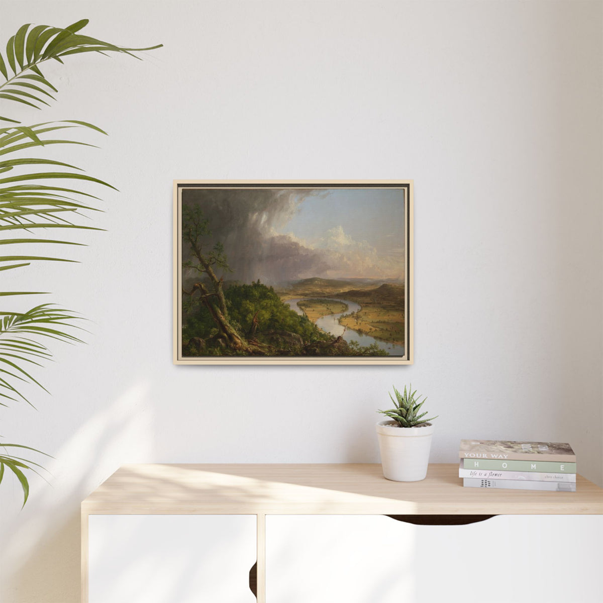Matte Canvas, Framed (Multi-color)