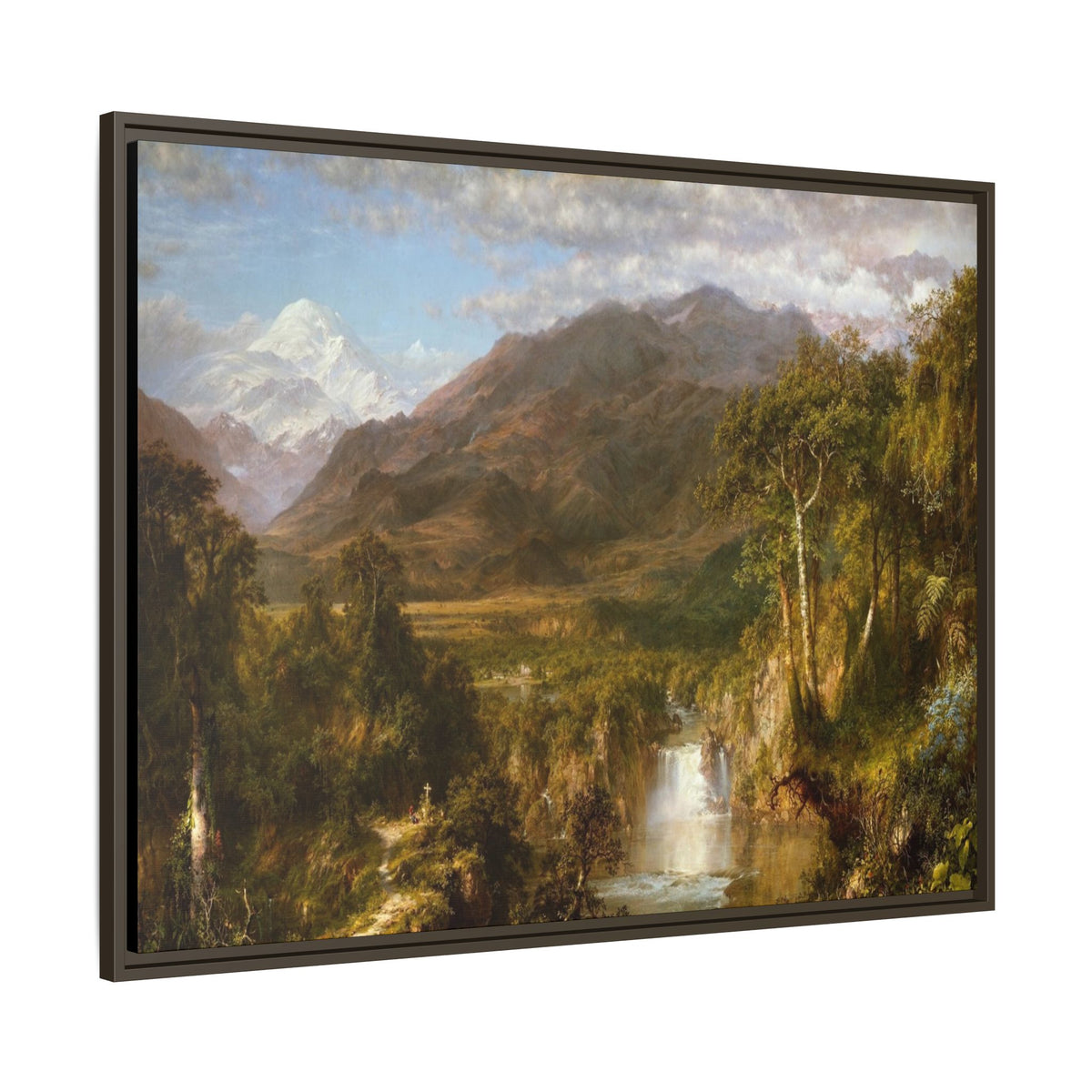 Matte Canvas, Framed (Multi-color)