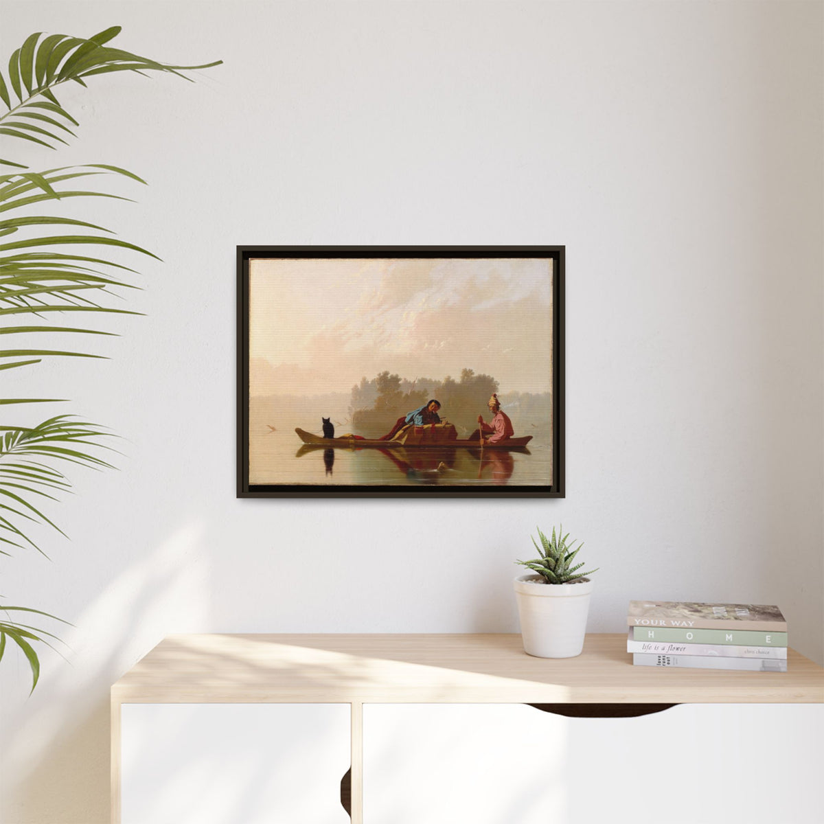 Matte Canvas, Framed (Multi-color)