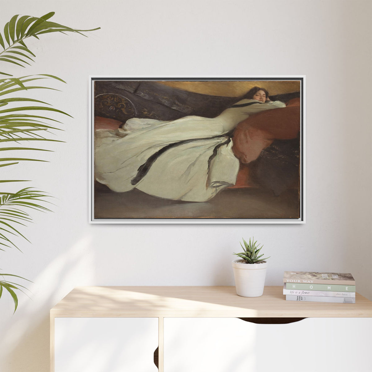 Matte Canvas, Framed (Multi-color)
