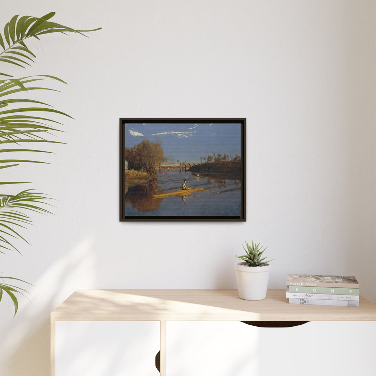 Matte Canvas, Framed (Multi-color)