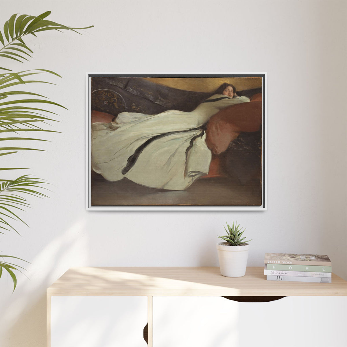 Matte Canvas, Framed (Multi-color)