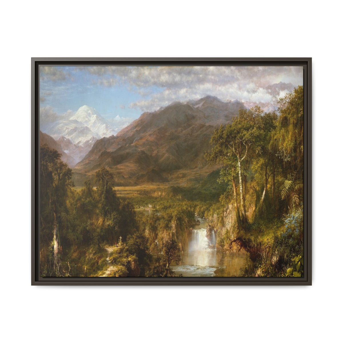 Matte Canvas, Framed (Multi-color)