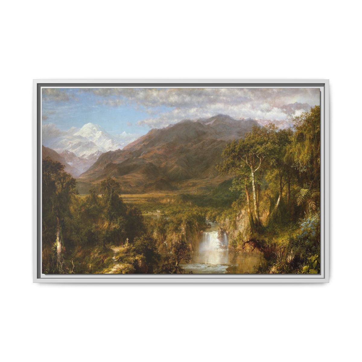 Matte Canvas, Framed (Multi-color)