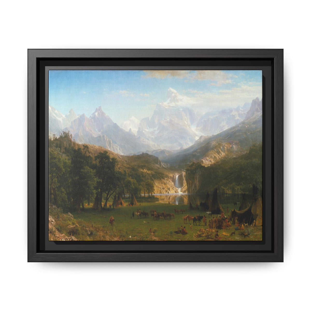 Matte Canvas, Framed (Multi-color)