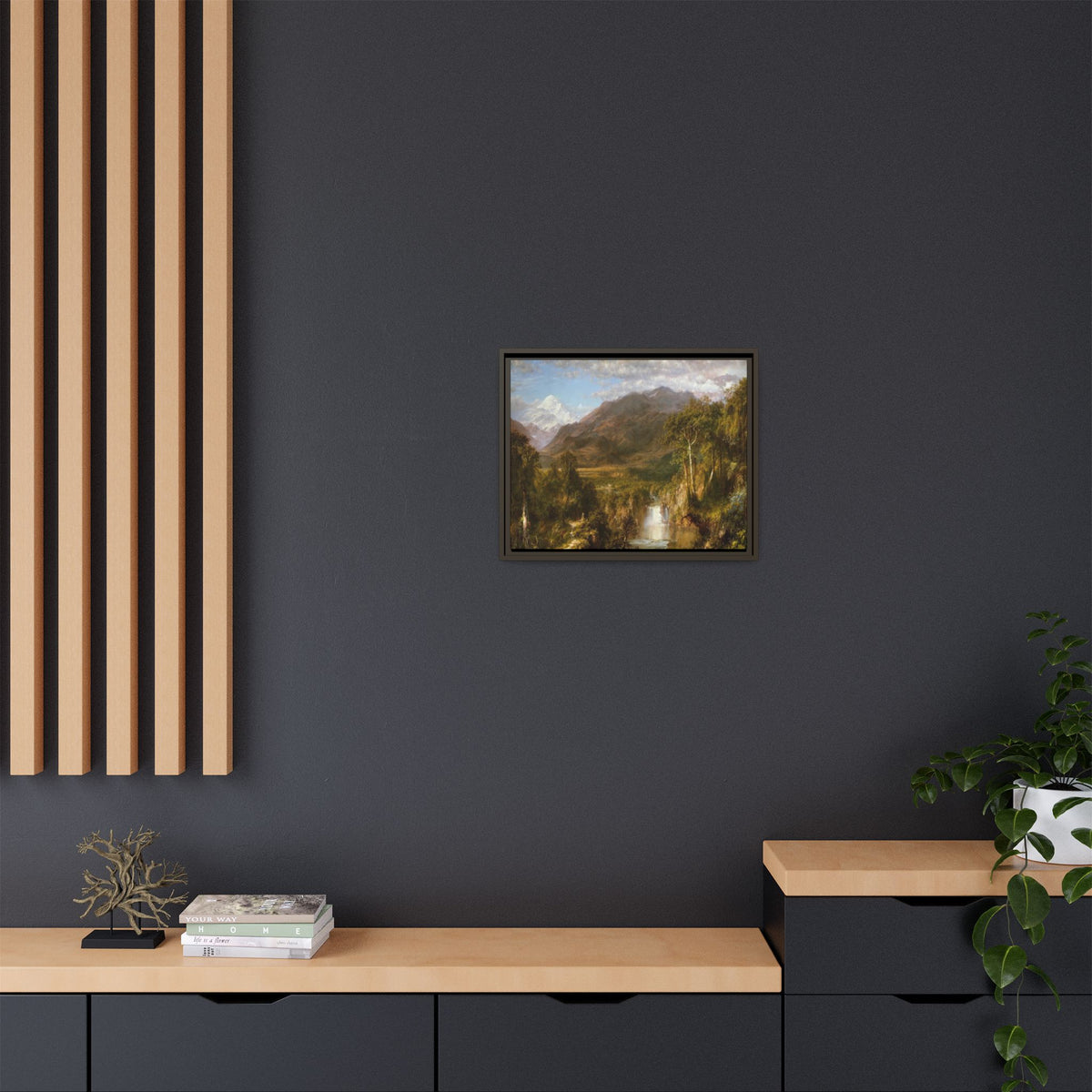 Matte Canvas, Framed (Multi-color)
