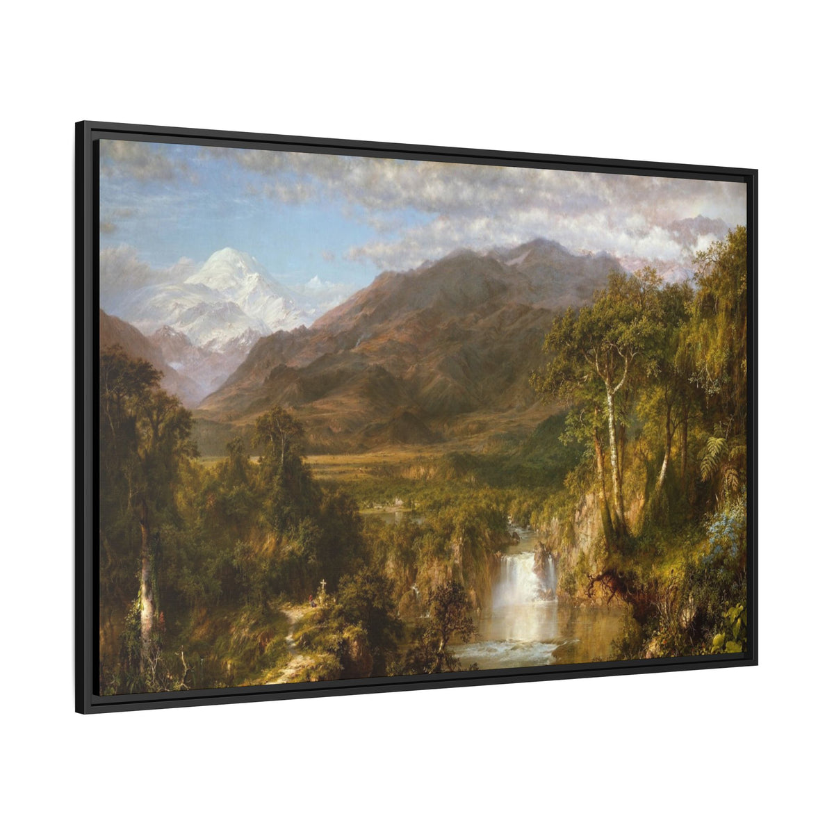 Matte Canvas, Framed (Multi-color)