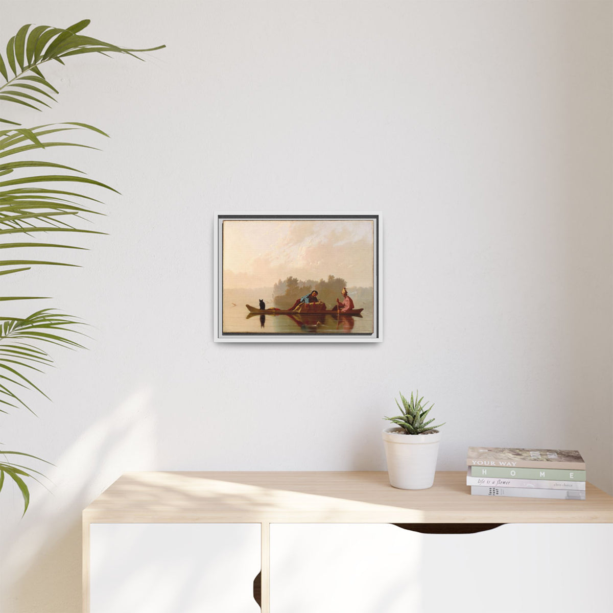 Matte Canvas, Framed (Multi-color)