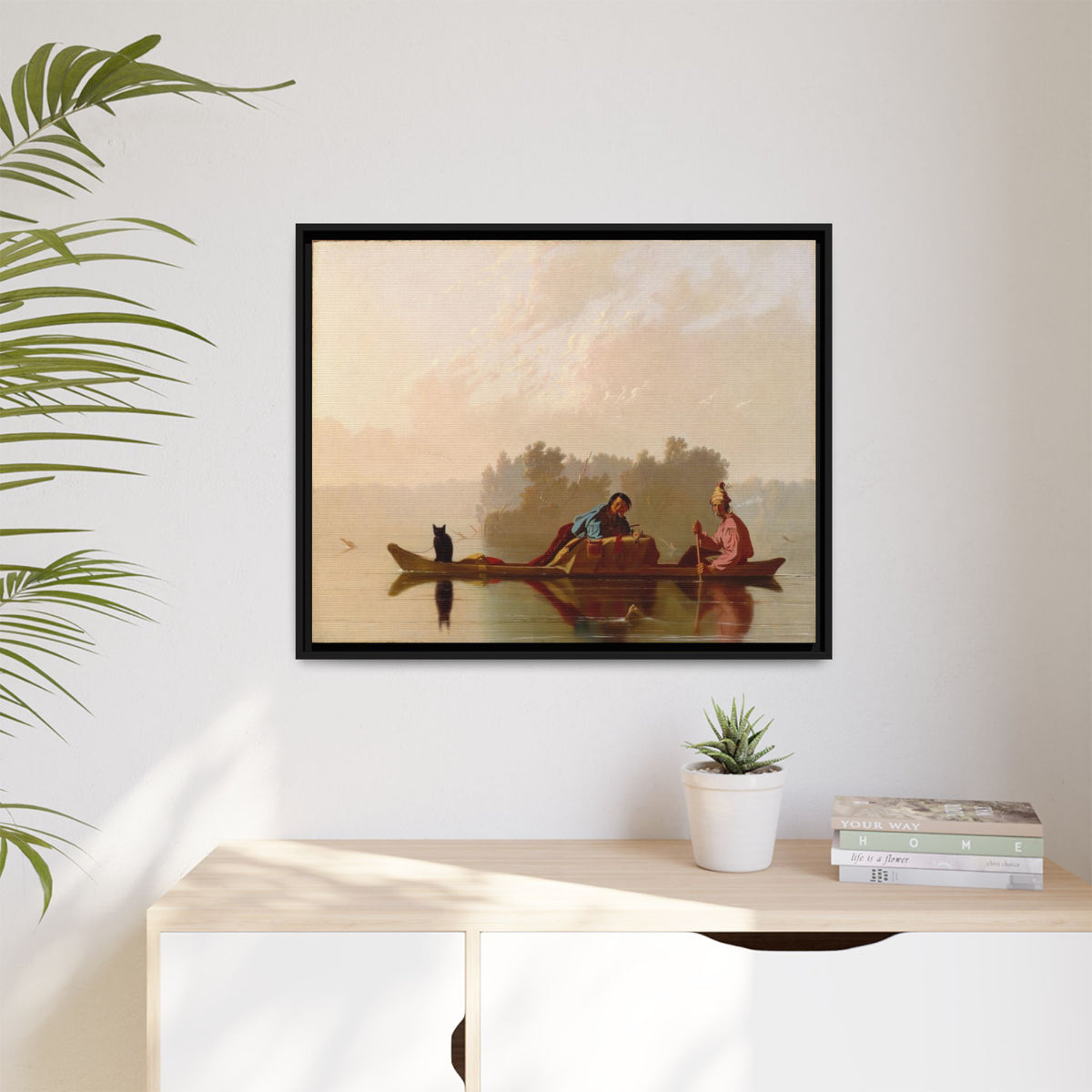Matte Canvas, Framed (Multi-color)