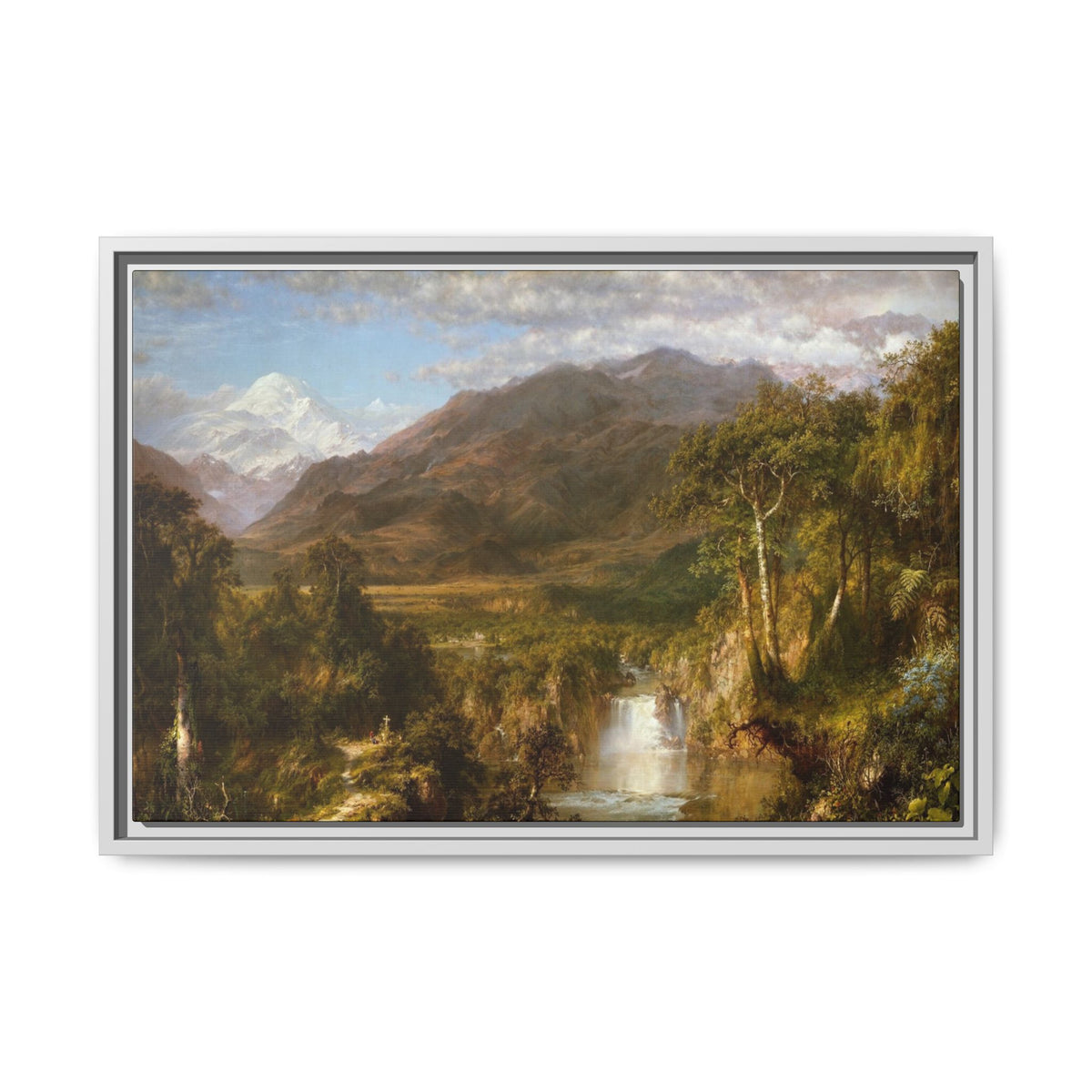 Matte Canvas, Framed (Multi-color)