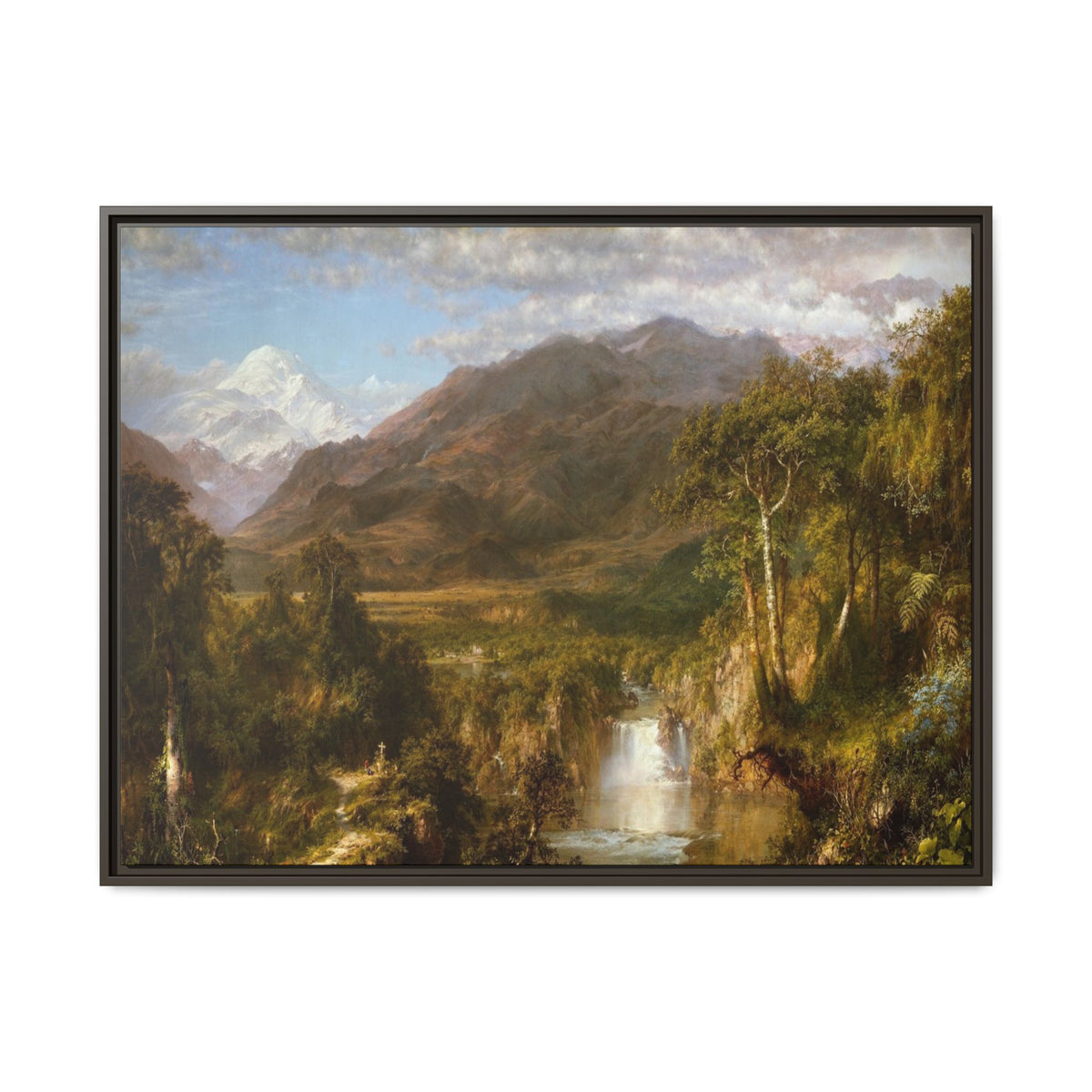 Matte Canvas, Framed (Multi-color)