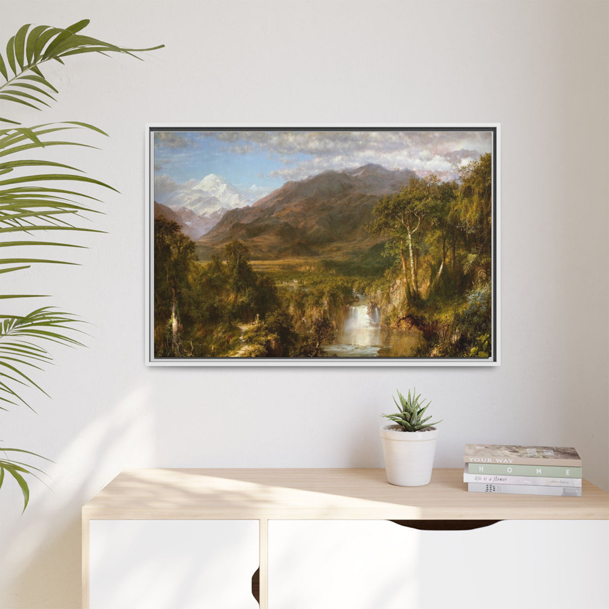 Matte Canvas, Framed (Multi-color)