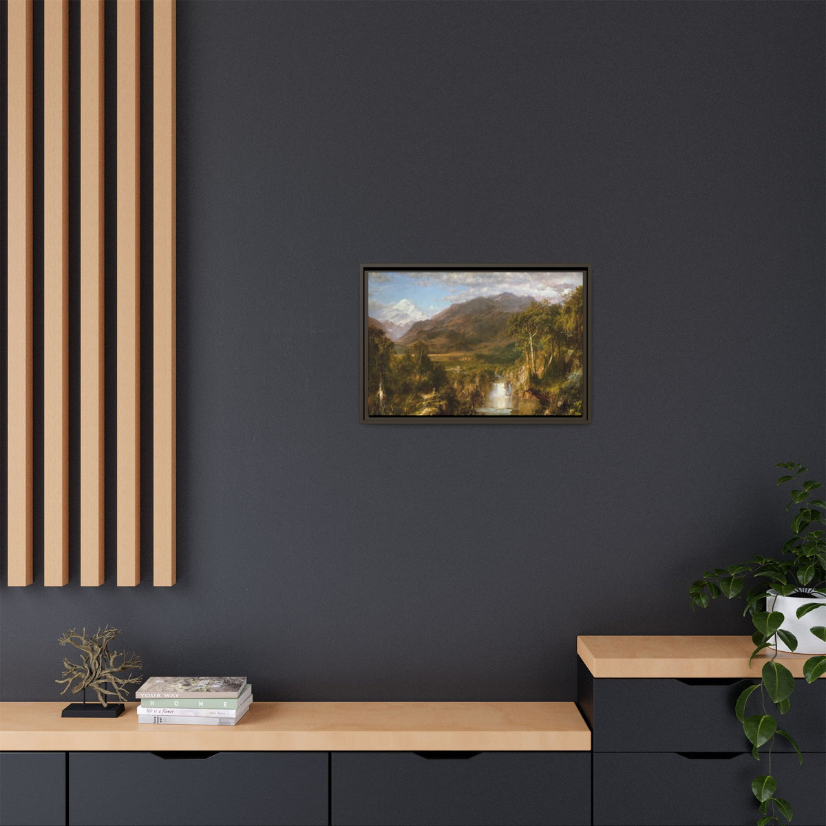 Matte Canvas, Framed (Multi-color)