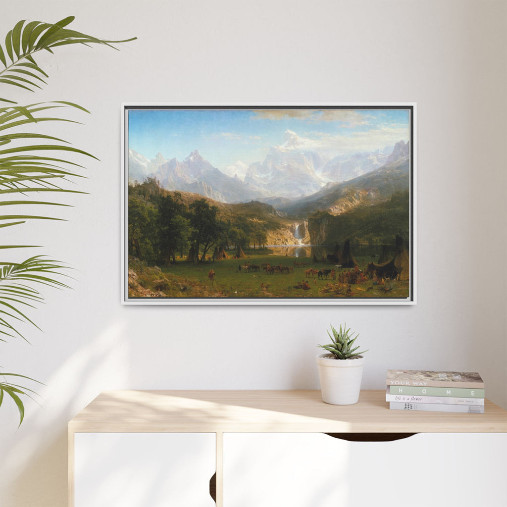 Matte Canvas, Framed (Multi-color)