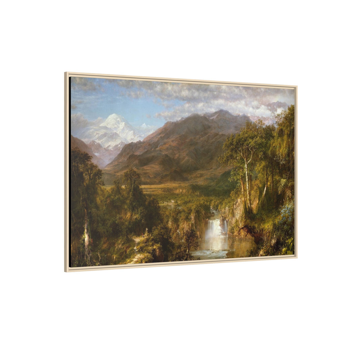Matte Canvas, Framed (Multi-color)