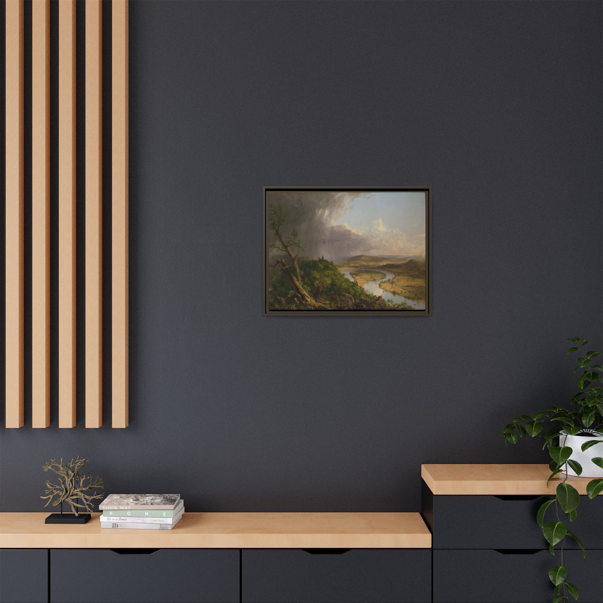 Matte Canvas, Framed (Multi-color)